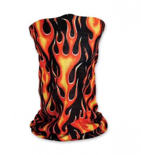 Motley Scarf Balaclava Skull Flame