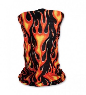 Motley Scarf Balaclava Skull Flame