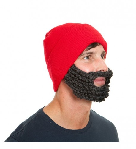 Original Beard Beanie Lumberjack Style Red