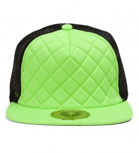 TopHeadwear Quilted Adjustable Trucker Hat