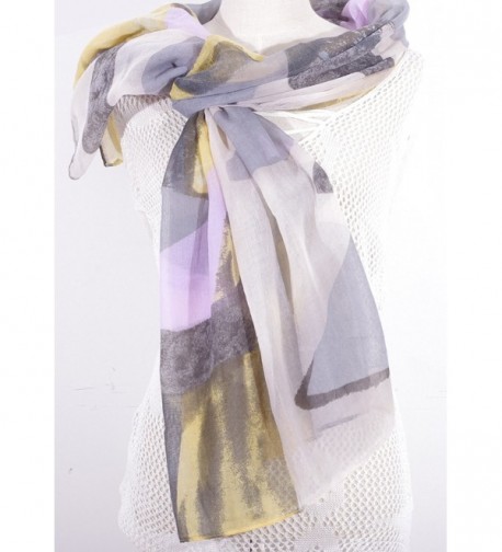 Salutto Polyester Geometry Pattern Fashion in Fashion Scarves