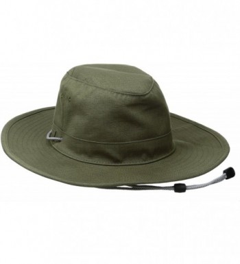 Coal Men's The Traveler Wide brimmed Adventure Hat - Olive - C912BDSJ8EX
