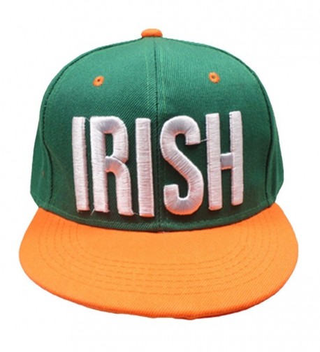 XtraFly Apparel St Patricks Day Irish Ireland Pride Green Vintage Snapback Hat Cap 3D - CU17Y9AW2OG