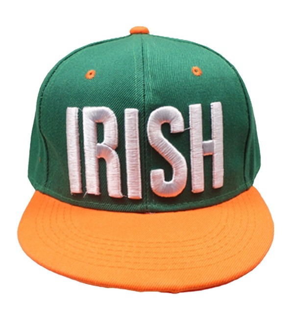 XtraFly Apparel St Patricks Day Irish Ireland Pride Green Vintage Snapback Hat Cap 3D - CU17Y9AW2OG