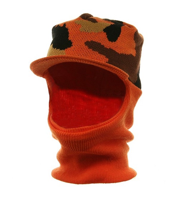 Ski Masks-Orange Camo - CS11174X3B3