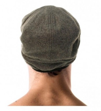 Winter Earflaps Solid Driver Hat in Men's Newsboy Caps