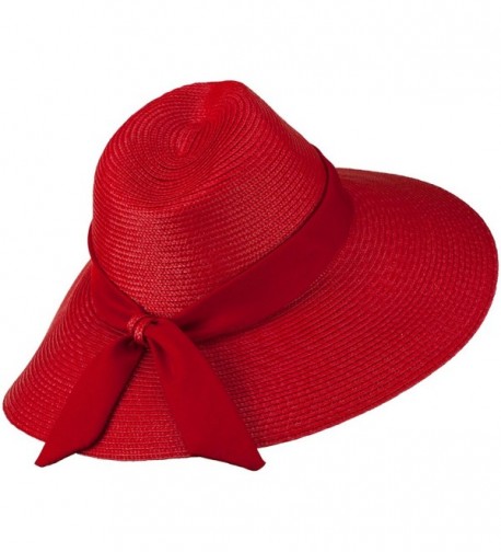 Polypropylene Braid Panama Hat OSFM in Women's Sun Hats