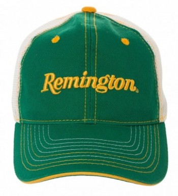 Artisan Owl Officially Licensed Remington Baseball Cap - Available in Multiple Colors! - Green With Mesh Back - CN182W90DAA