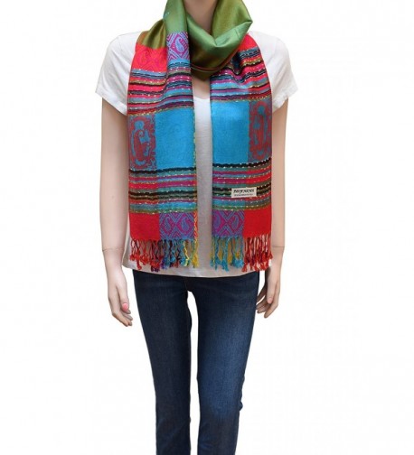 Flyingeagle Trade Rainbow Colorful Pashmina in Fashion Scarves