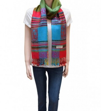 Flyingeagle Trade Rainbow Colorful Pashmina in Fashion Scarves