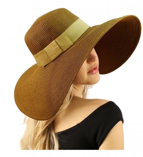 Ribbon Beach Summer Floppy Hat