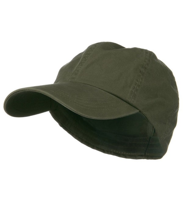 Cotton Twill Big Size Fitted Cap - Olive (For Big Head) - CO1173OY2B1