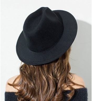 Clecibor Woolen Fedora Vintage Crushable