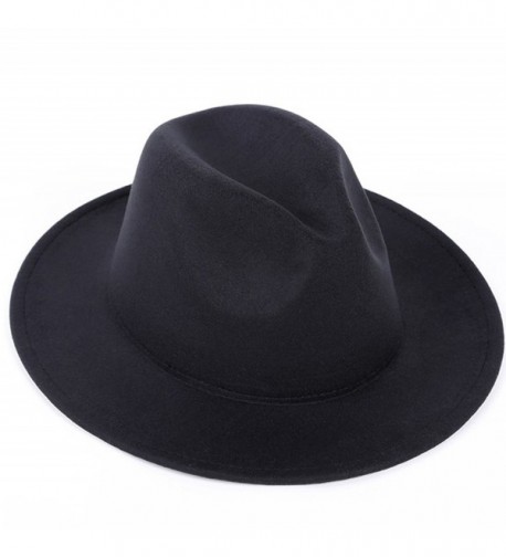 Clecibor Woolen Fedora Vintage Crushable in Women's Fedoras