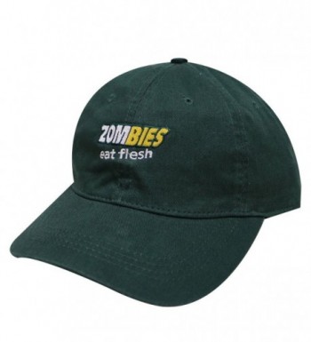 City Hunter C104 Zombies Cotton Baseball Cap 16 Colors - Hunter Green - CD12NU7HRUT