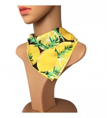 GERINLY Womens Neckerchief Yellow Headband in Fashion Scarves