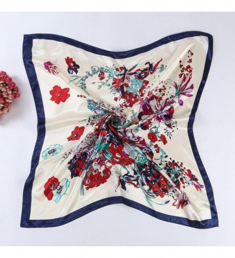 Oksale Floral Printed Square Kerchief in Fashion Scarves