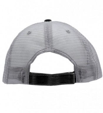 Jeep Starter Glittering Trucker Style Cap Hat Grey Grey White CU12NH7CGXH