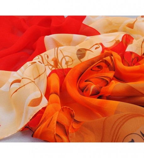 Emubody Beautiful Pattern Chiffon Scarves