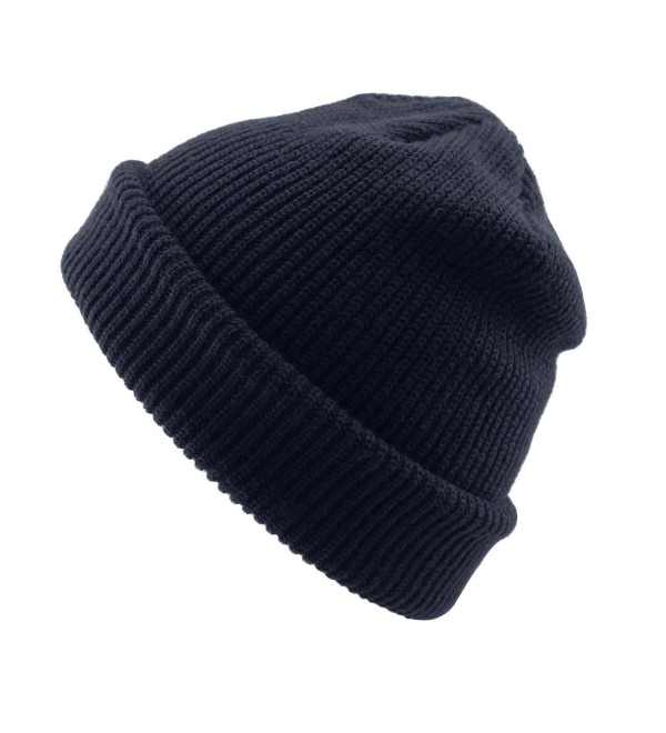 Winter Thick Rib Knit Hat- Stretch Slouchy Beanie Cap for Man and Woman ...