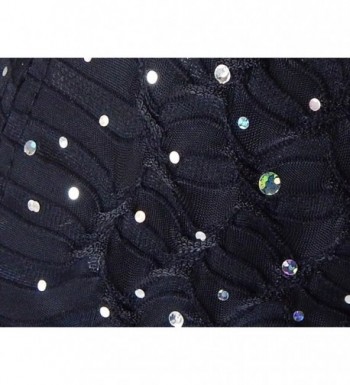 Cushees Sparkle Clip on Visor Black