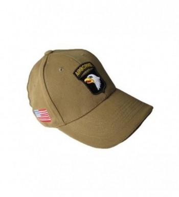 Khaki US 101st Airborne Baseball Cap - C81102RY4XR