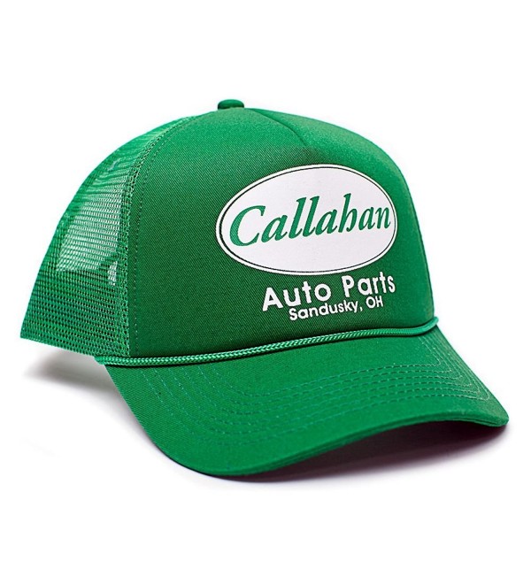 Callahan Auto Parts Sandusky Ohio Adult One-size Unisex Hat Cap Truckers Green - C812FQ79WRP