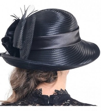Womens Asymmetry Stripe Church Derby in Women's Sun Hats