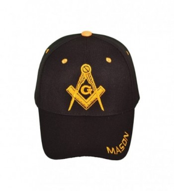 Freemason Symbol Adjustable Embroidery Baseball