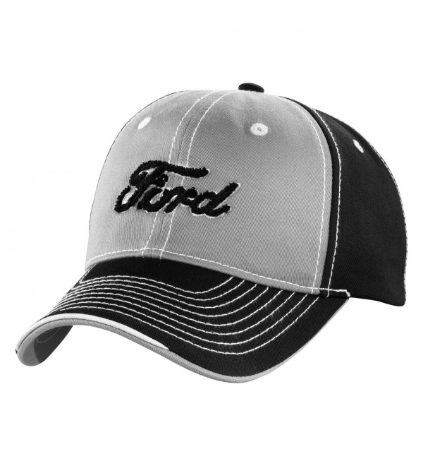 Genuine Ford Black and Gray Script Baseball Cap Hat - CX11JJXS1MZ
