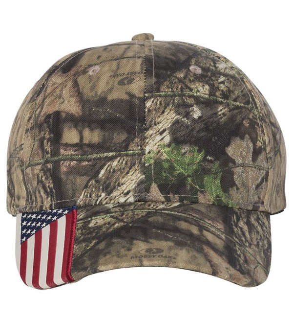 Outdoor Cap CWF305 - Cap with Flag - Mossy Oak Country - CM11KJ0TRGB