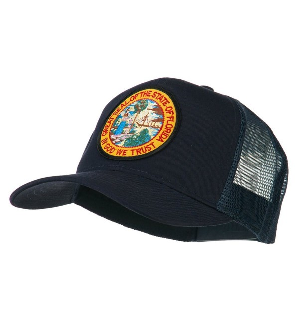 Florida State Patched Mesh Cap - Navy - C411Q3T2XZT