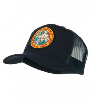 Florida State Patched Mesh Cap - Navy - C411Q3T2XZT