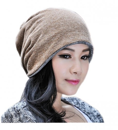 WETOO Ponytail Beanie Slouchy Scarf