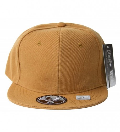 Fitted Acrylic Plain Style Light Brown Hat - CD119055CAZ