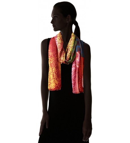 Fiorentina Womens Multi Color Snake in Fashion Scarves