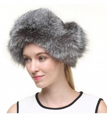 Vogueearth WomenReal Raccoon Winter Warmer in Women's Bomber Hats