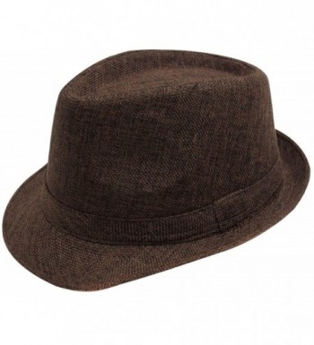 Verabella Unisex Panama Natural Fedora