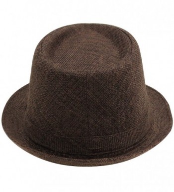 Verabella Unisex Panama Natural Fedora in Men's Fedoras