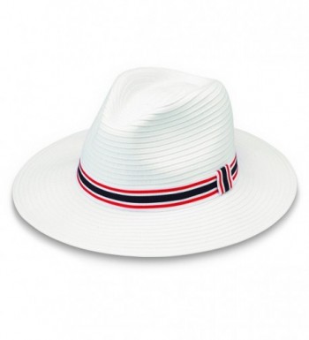 Wallaroo Hat Company Hamilton UPF 50+ Men's Hat - Red/White/Blue - CU186SS03TL