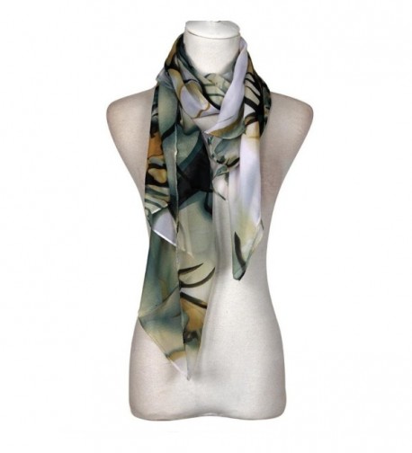 Tsmile Datework Womens Chiffon Scarves