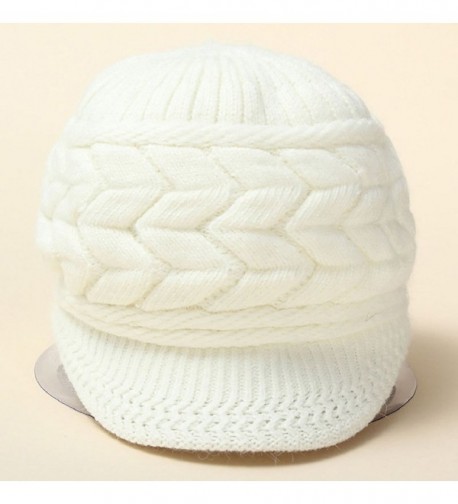 JYS Womens Winter Knitted Beanie in Women's Skullies & Beanies