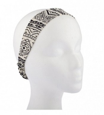 Lux Accessories Zebra Stretch Headband