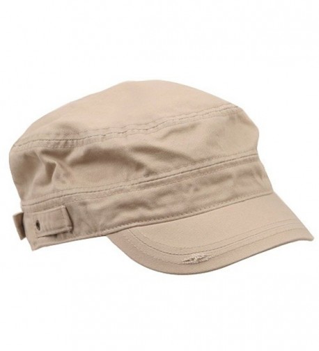 MG Star Cotton Army Cap Khaki