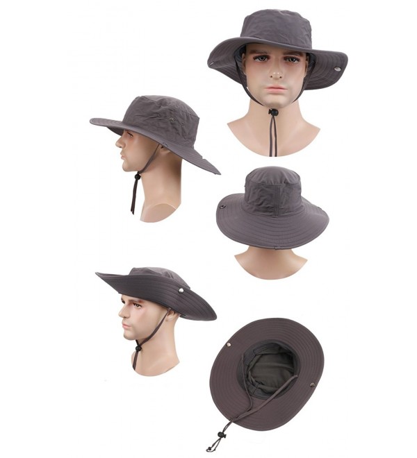 UPF50 + UV-Cut Safari Hat Adventure Hat Brim Wide Fashion Hat Hat Men ...