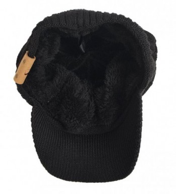 FORBUSITE Chunky Fleece Winter Beanie in Men's Skullies & Beanies