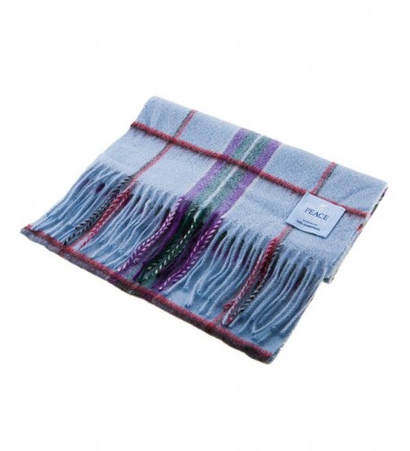 Lambswool Scottish World Peace Tartan