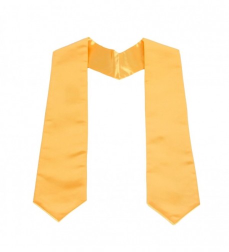 GraduationService Unisex Plain Graduation Stole in Fashion Scarves