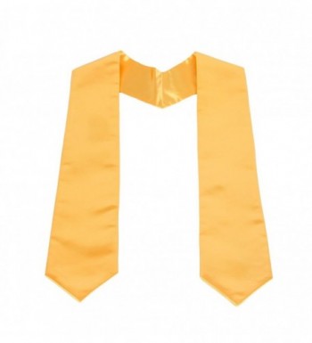 GraduationService Unisex Plain Graduation Stole in Fashion Scarves