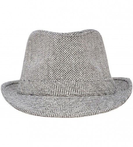 Hemantal Vintage Structured Stain Resistant Fedora